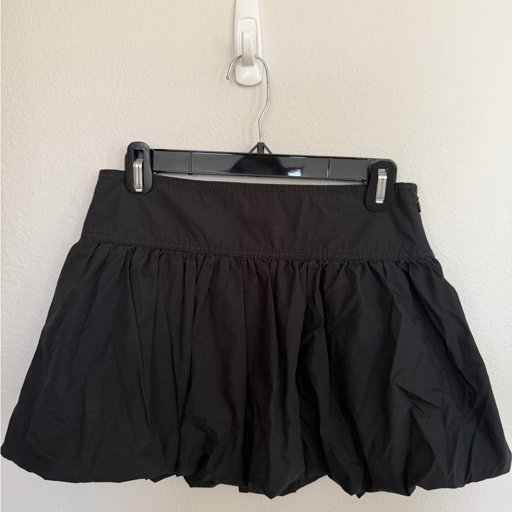 Aritzia Sunday Best Black Mini Bubble Skirt 2 Tennis Preppy